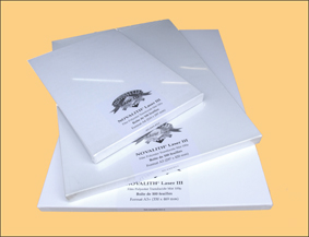Papier Imprimable Classic 130 Mat Adhesif<br>Format : A4 (50 feuilles),  Novalith : papier photo numérique, achat papier photo, comparatif papier  photo